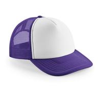 Vintage Retro Snapback Trucker Baseball Cap Padded Front and Peak Mesh Back Hat