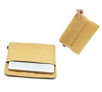 Vintage/Retro Style Tyvek Paper Tablet E-Reader Sleeve Case, Bag, Pouch for 6 inch, 7 inch Sleeve Case, Water Repellent, Scrapbooking Stickers Organize (Brown, Kindle 6")