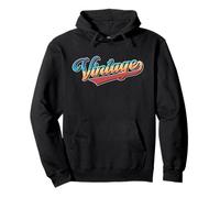 Vintage Retro Sunset 70s 80s Throwback Aesthetic Groovy Pullover Hoodie
