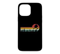 vintage retro sunset pickleball paddle silhouette design Case for iPhone 13 Pro Max