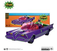 Vintage Retro The Joker (Batman 66′) Gold Label Batmobile Vehicle & Figure