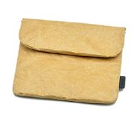 Vintage/Retro Tyvek Paper Tablet Sleeve Case, Bag for iPad, Air, Pro, Mini, Surface, Galaxy Tab, Kindle, 12inch Laptop Sleeve Scrapbooking Stickers Organizer (Brown, iPad 9-11")