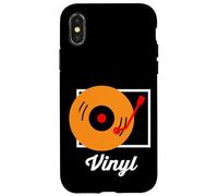Vintage Retro Vinyl Record Player Case for iPhone X/XS