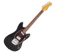 VINTAGE REVO SERIES COLT HS DUO GUITAR - BOULEVARD BLACK