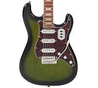 VINTAGE REVO SERIES DELUXE GUITAR - GREENBURST