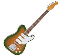VINTAGE REVO SERIES TRIO GUITAR - GREEN/YELLOW BURST