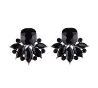 Vintage Rhinestone Earrings Fancy Crystal Cluster Drop Earrings,Fancy Crystal Wedding Bridal Stud Earrings for Brides,Bridesmaid, Prom Formal Vintage Party Jewelry Gifts, Metal Rhinestone, Rhinestone