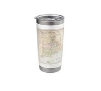 Vintage Rhode Island Map (1901) Stainless Steel Insulated Tumbler