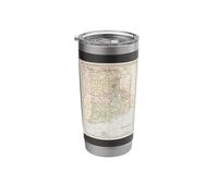 Vintage Rhode Island Map (1901) Stainless Steel Insulated Tumbler