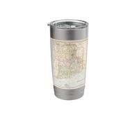 Vintage Rhode Island Map (1901) Stainless Steel Insulated Tumbler