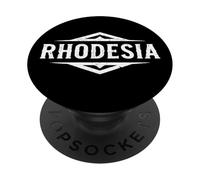 Vintage Rhodesia South African Country Southern Rhodesian PopSockets Adhesive PopGrip