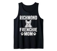 Vintage Richmond Frenchie Mom French Bulldog Mama Dog Lover Tank Top