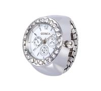 Vintage Ring Watch - Analog Quarrtzz Timepiece, Fashion Finger Accessory | Retro Inspired Jewelry Statement Collectible Ornament, Minimalistt Mechanical Styled Handwear Ensemble for Women