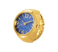 Vintage Ring Watch - Jewellery with Analog Watch, A Ring with Accurate Display, Elegant and Durable Gift | Elegant Birthday Gift for Graduation for Christmas Holiday, blue, refer to the description