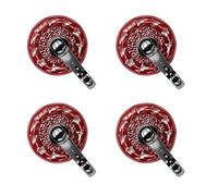 Vintage Ripples Suction Cup Towel Holders ABS & Steel Suction Cup Hook Simple Installs for Secure Hanging On Glass Door Bathroom Holders