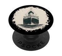 Vintage RMS Titanic Costume Cruise Ship Titanic Lover PopSockets Adhesive PopGrip