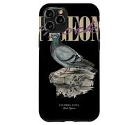Vintage Rock Pigeon Bird Art Nature Watching Case for iPhone 11 Pro