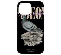 Vintage Rock Pigeon Bird Art Nature Watching Case for iPhone 16 Pro Max