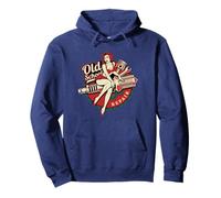 Vintage Rockabilly Old School Garage Rock and Roll Pullover Hoodie