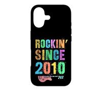 Vintage Rockin' Since 2010 Rockstar 16th Birthday Boy Girl Case for iPhone 17