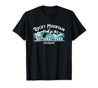 Vintage Rocky Mountain National Park Colorado Souvenir T-Shirt