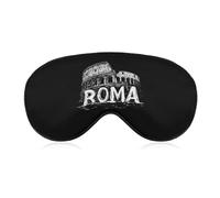 Vintage Roman Architecture Comfortable Sleep Eye Mask Soft Covers for Sleeping with Adjustable Strap