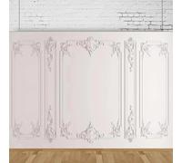 Vintage Room Inside Photography Backdrop European Frame Wall Background Empty Room Classic Poster Portrait Shooting Banner 440x300CM