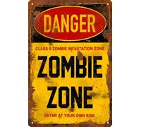 Vintage Room Metal Sign,Retro Home Tin Sign,Wall Aesthetics and Decor for Kitchen Bar Pub Club Cafe Living Room Restaurant Shop Office 8x12 Inches (danger)