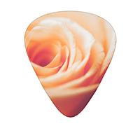 Vintage Rose Blooms Printed Guitar Picks 12 Pack Picks Sampler With Storage Box For Guitar Bass Ukulele 0.46mm