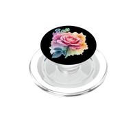 VINTAGE ROSE FLOWER NAME FLORAL ART PopSockets PopGrip for MagSafe