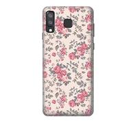 Vintage Rose Pattern Case Cover For Samsung Galaxy A8 Star, A9 Star