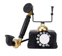 Vintage Rotary Phone Ornament Resin Desktop Decoration Halloween Home | Retro Dial Telephone, Vintage Phone Ornament, Creative Style, Resin Craft for Cafe Bar Color Random Color Random Style