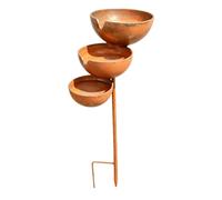Vintage Rustproof Bird Feeder - ThreeTiered Garden Feeding Station