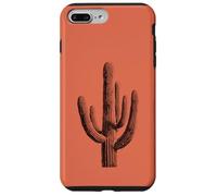 Vintage Saguaro Cactus Desert Silhouette Case for iPhone 7 Plus/8 Plus