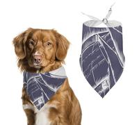 Vintage Sailing Boat Pet Bandana Dogs Triangle Scarf Cats Handkerchief Puppy Costume