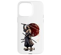 Vintage Samurai Warrior Bushido Japanese Rising Sun Case for iPhone 15 Pro Max