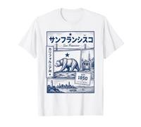 Vintage San Francisco California Bear Japanese T-Shirt