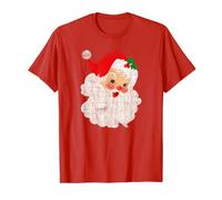 Vintage Santa Clause Christmas Old Fashioned Retro Santa T-Shirt