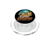Vintage Santo Domingo Dominican Republic Travel Gift PopSockets PopGrip for MagSafe
