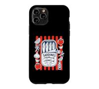 Vintage Sardine Tinned Fish Retro Coastal Sardine Case for iPhone 11 Pro