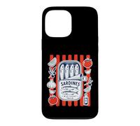 Vintage Sardine Tinned Fish Retro Coastal Sardine Case for iPhone 13 Pro Max