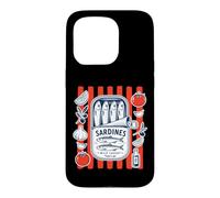 Vintage Sardine Tinned Fish Retro Coastal Sardine Case for iPhone 15 Pro