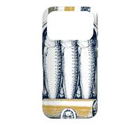 Vintage Sardines Retro Sardine Tin Coastal Seafood Lover Case for iPhone 17 Pro