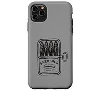Vintage Sardines Tin Retro Canned Fish & Gourmet Motif Case for iPhone 11 Pro Max
