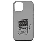 Vintage Sardines Tin Retro Canned Fish & Gourmet Motif Case for iPhone 12/12 Pro