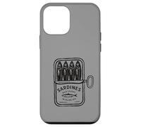 Vintage Sardines Tin Retro Canned Fish & Gourmet Motif Case for iPhone 12 mini