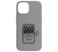 Vintage Sardines Tin Retro Canned Fish & Gourmet Motif Case for iPhone 14