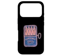 Vintage Sardines Tin Retro Canned Fish & Gourmet Motif Case for iPhone 17 Pro