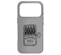 Vintage Sardines Tin Retro Canned Fish & Gourmet Motif Case for iPhone 17 Pro