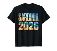 Vintage Sardinia 2026 Trip Travel Vacay Sisters Moms Squad T-Shirt